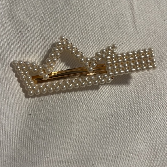 Pearl Hair Clips Gold for Women Girls Christmas Hair Barrettes Decor Accessories - Picture 5 of 7